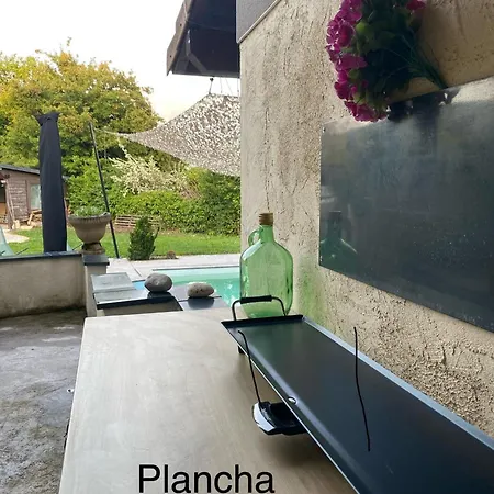 Ferienhaus La Maison Du Lavoir Charme & Nature Proche De Lyon