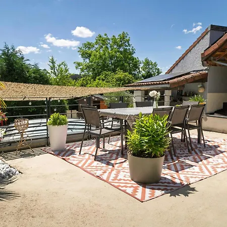 La Maison Du Lavoir Charme & Nature Proche De Lyon Ferienhaus Saint-Quentin-Fallavier